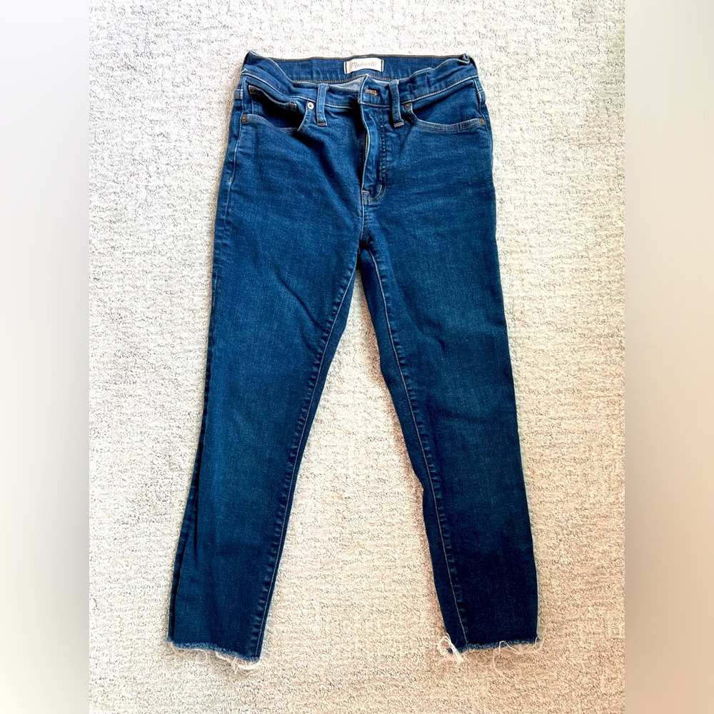 Madewell mid rise skinny jeans